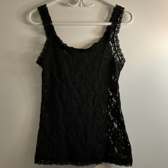 Lovely Black Lace René Rofé Camisole M/L - Picture 2 of 7